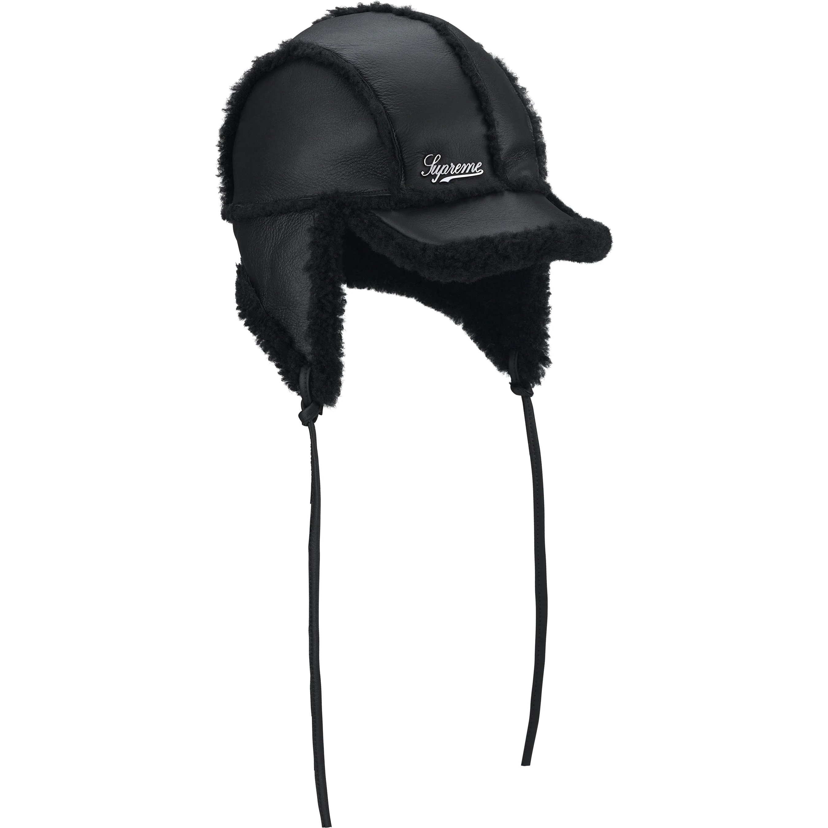Shearling Lined Earflap Cap view 3